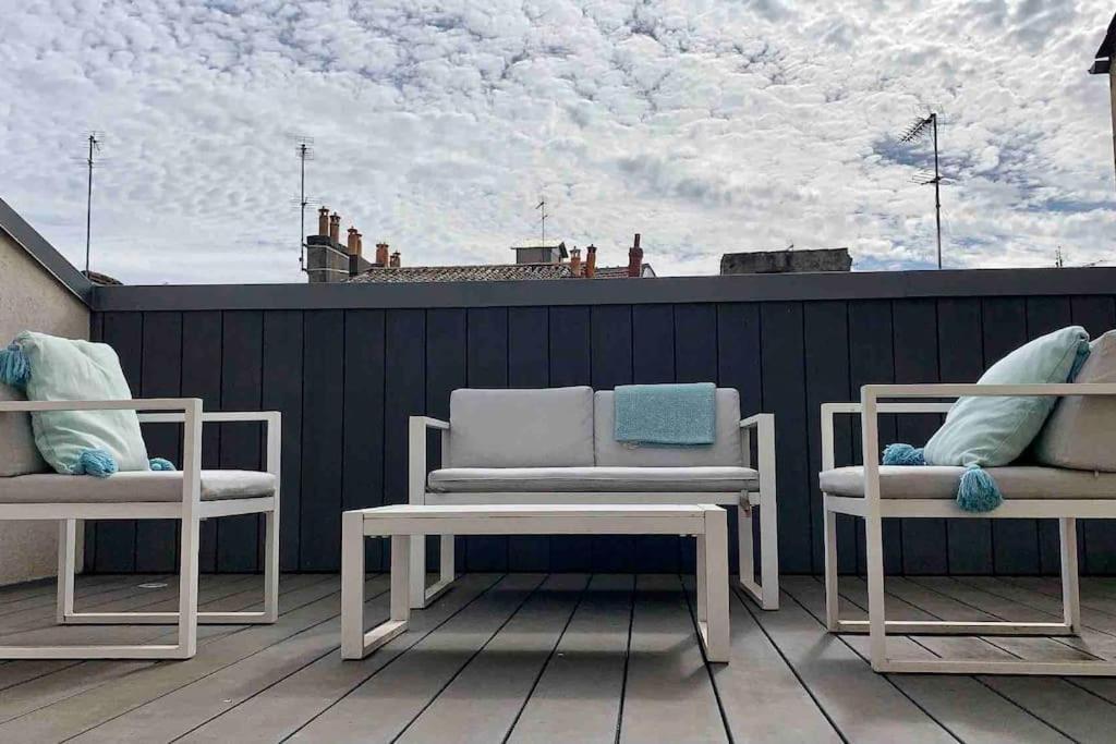 Maison D'Hotes, Terrasse & Jacuzzi En Plein Centre Burdeos Exterior foto